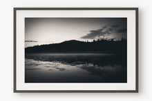 Load image into Gallery viewer, BIG BEAR LAKE SUNSET IN BLACK & WHITE