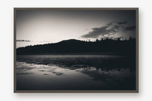 Load image into Gallery viewer, BIG BEAR LAKE SUNSET IN BLACK & WHITE