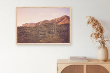 Load image into Gallery viewer, SAGUARO CACTUS AND MOUNTAINS