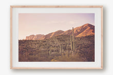 Load image into Gallery viewer, SAGUARO CACTUS AND MOUNTAINS