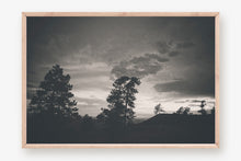 Load image into Gallery viewer, WOODS CANYON OVERLOOK IN BLACK & WHITE