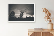 Load image into Gallery viewer, WOODS CANYON OVERLOOK IN BLACK & WHITE
