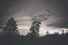 Load image into Gallery viewer, WOODS CANYON OVERLOOK IN BLACK & WHITE