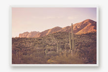 Load image into Gallery viewer, SAGUARO CACTUS AND MOUNTAINS