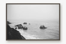 Load image into Gallery viewer, BIG SUR COASTLINE IN BLACK &amp; WHITE
