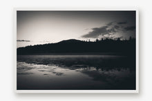Load image into Gallery viewer, BIG BEAR LAKE SUNSET IN BLACK &amp; WHITE
